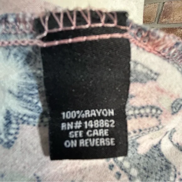 TORRID Pink/Blue/White Floral Print Sweetheart Dress - Picture 5 of 11